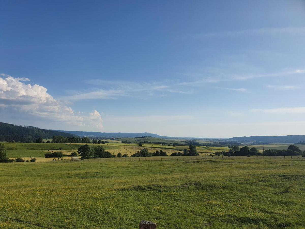 Gite Chez La So ! Avec Visite A La Ferme Arcon  외부 사진